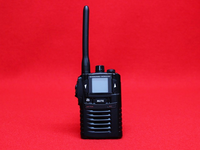 八重洲無線(STANDARD HORIZON)SR70A(ブラック)の商品画像